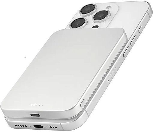 Внешний аккумулятор uBear Slide MagSafe 5000mAh, белый