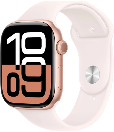 Apple Watch Series 10 42 мм, розовое золото, размер S/M