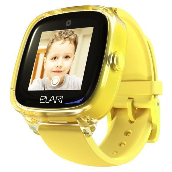 Детские умные часы ELARI Kidphone Fresh, желтый