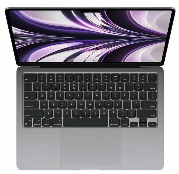 Apple MacBook Air 13" M2 16 ГБ, 512 ГБ SSD, «серый космос» (Z15Y0057L)