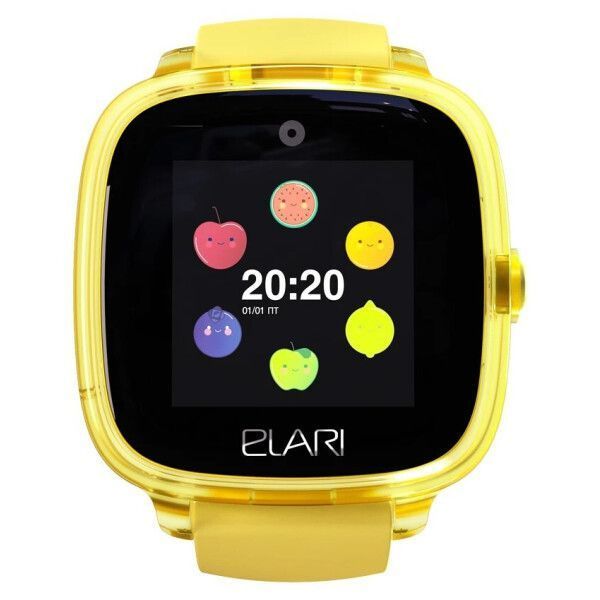 Детские умные часы ELARI Kidphone Fresh, желтый