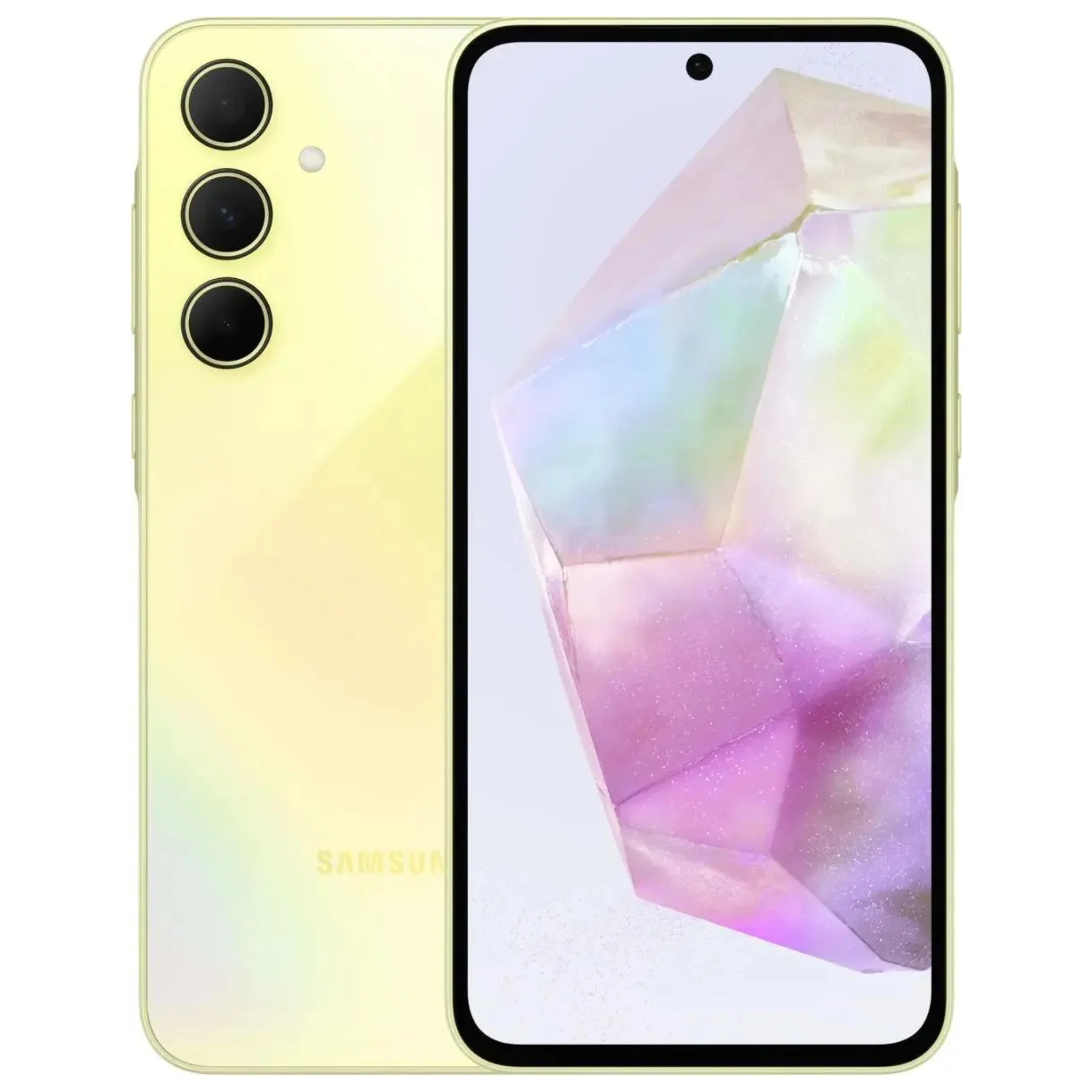 Смартфон Samsung Galaxy A35 8/128 ГБ, желтый (Awesome Lemon)