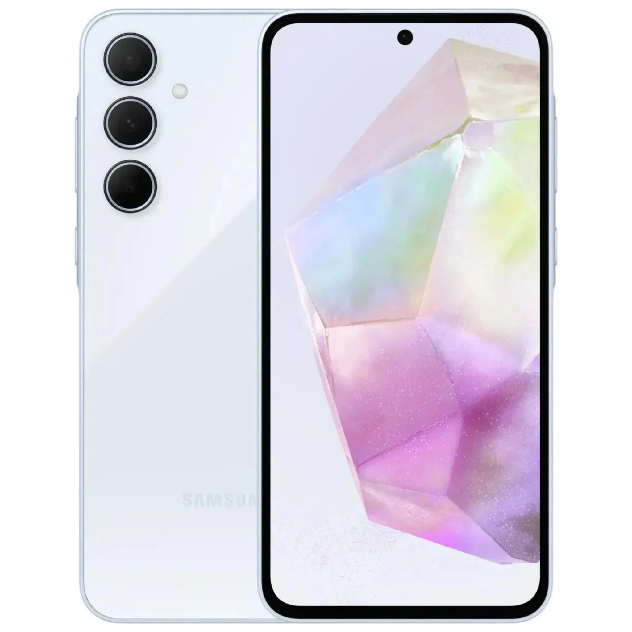 Смартфон Samsung Galaxy A35 8/128 ГБ, голубой (Awesome Ice Blue) 