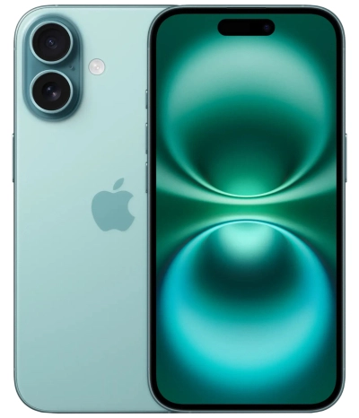Apple iPhone 16 Plus 128 ГБ, бирюзовый Dual SIM