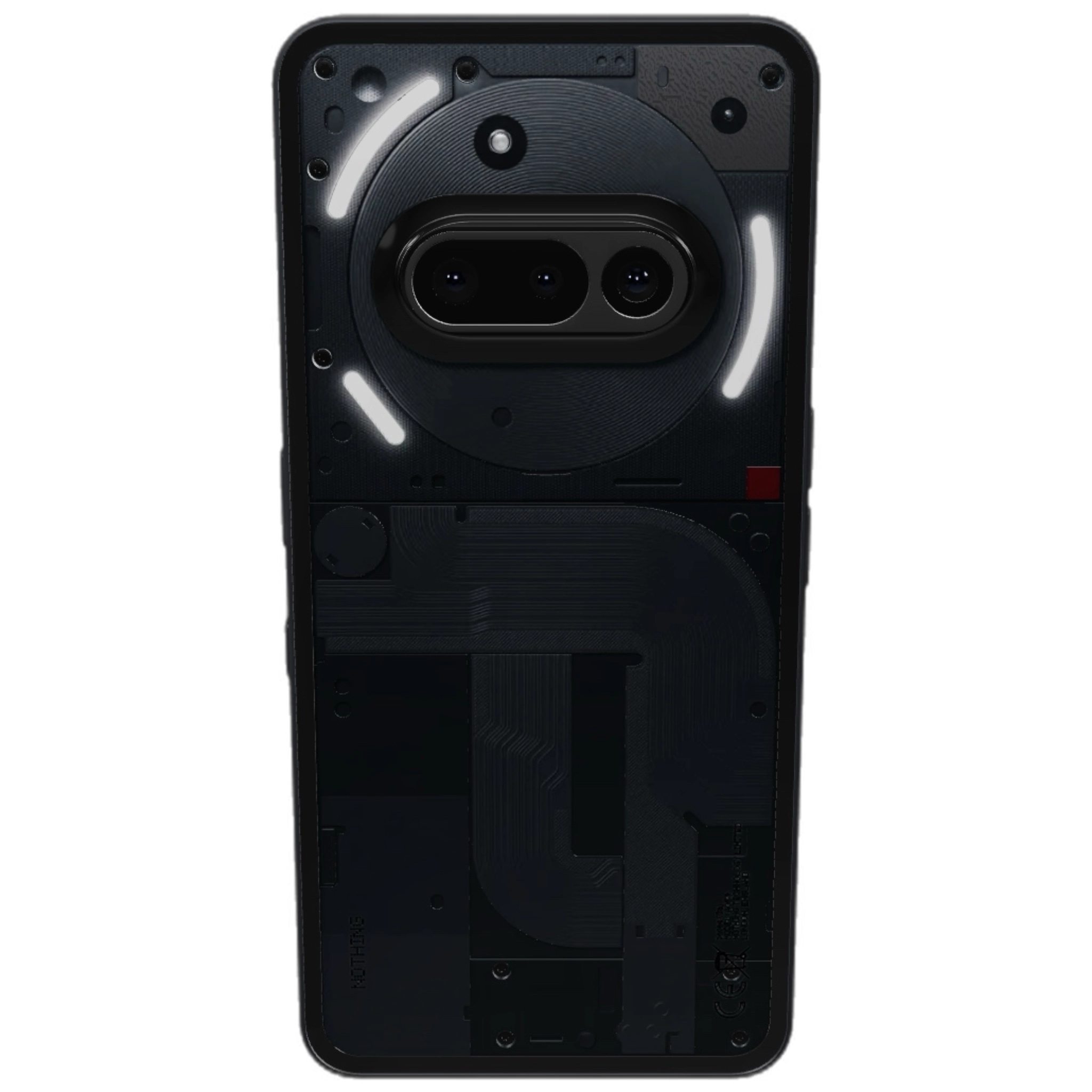 Смартфон Nothing Phone 3a 12/256 ГБ, черный