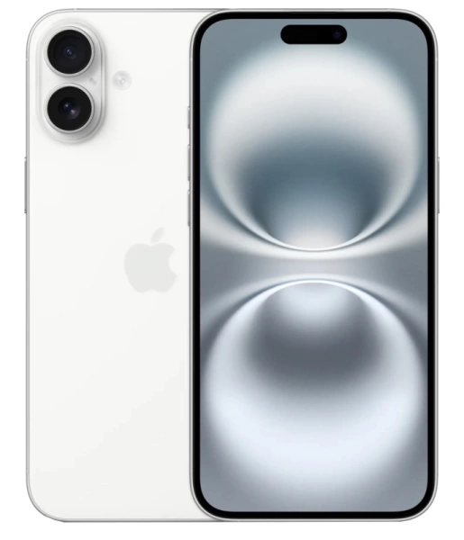 Apple iPhone 16 Plus 128 ГБ, белый