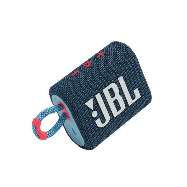 Портативная колонка JBL Go 3, голубой-розовый