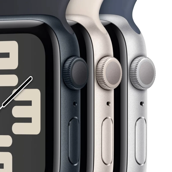 Apple Watch SE 2 2023, 44 мм, «тёмная ночь», размер M/L