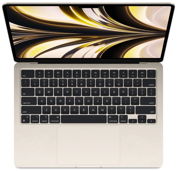 Apple MacBook Air 13" M2 16 ГБ, 512 ГБ SSD, «сияющая звезда» (Z15Y0057L)