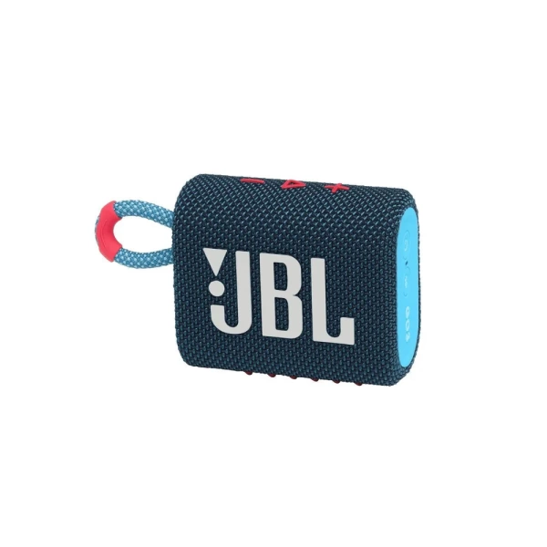 Портативная колонка JBL Go 3, голубой-розовый