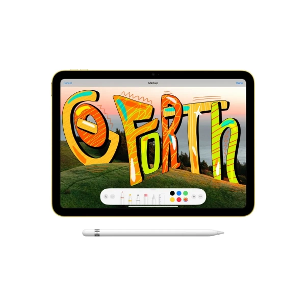 Apple iPad 10.9'' 2022 64 ГБ Wi-Fi, желтый