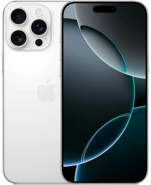 Apple iPhone 16 Pro Max 256 ГБ, «белый титан» (White Titanium) eSIM+eSIM