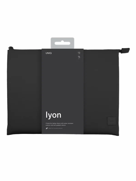 Чехол Uniq для MacBook 16" LYON RPET, черный