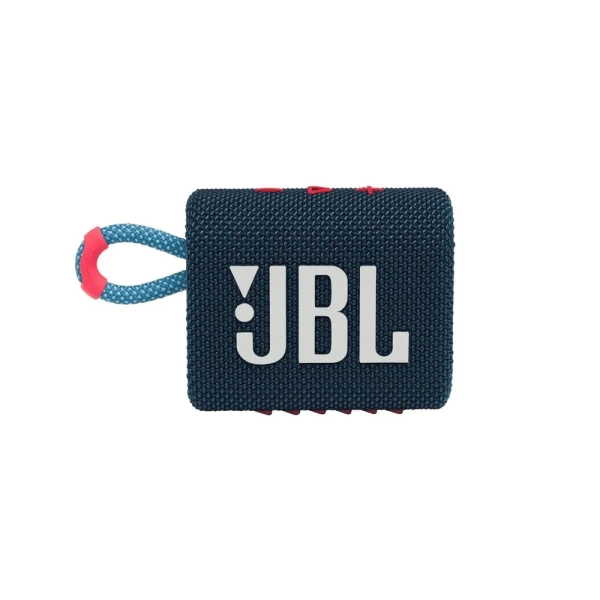 Портативная колонка JBL Go 3, голубой-розовый