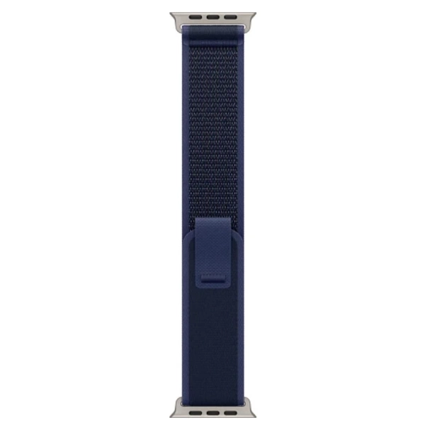 Apple Watch Ultra 2 2024 49 мм, корпус из натурального титана, ремешок Trail синего цвета, размер M/L