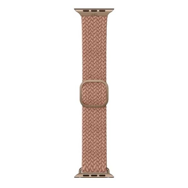 Ремешок Uniq ASPEN Strap Braided для Apple Watch 41/40/38mm, розовый