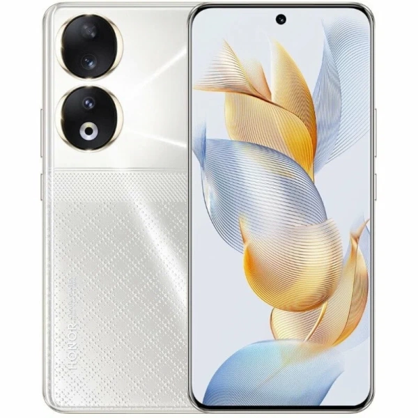 Смартфон Honor 90 12/256 ГБ, серебристый