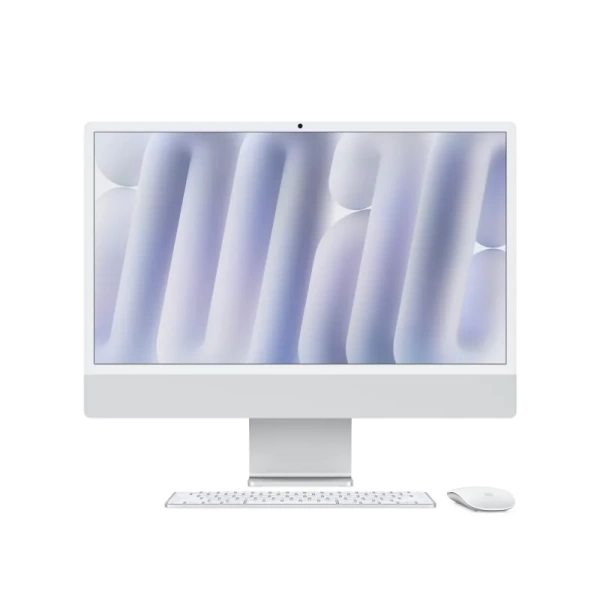 Моноблок Apple iMac 24" Retina 4,5K, M4 (8C CPU, 8C GPU, 2024), 16 ГБ, 256 ГБ SSD, серебристый