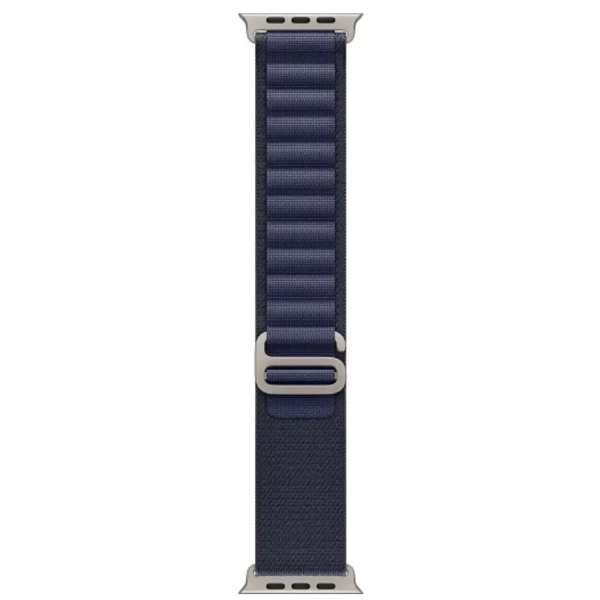 Apple Watch Ultra 2 2024 49 мм, корпус из натурального титана, ремешок Alpine темно-синего цвета, размер L